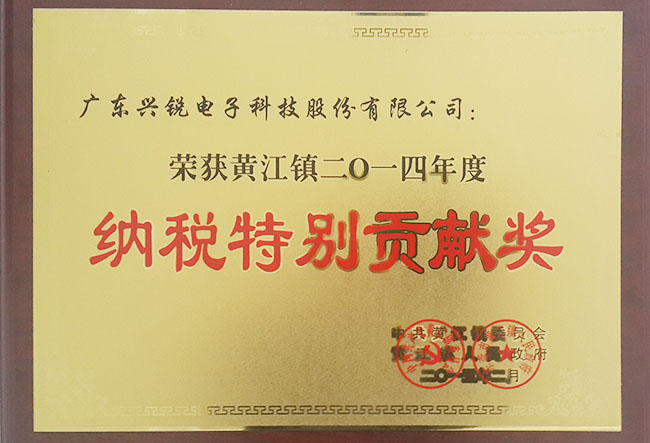 2014年度纳税特别...